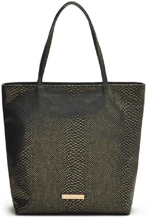 BCBGMAXAZRIA Women's Medium Snakeskin Tote Bag