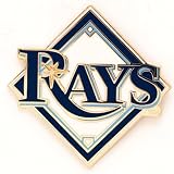 Tampa Bay Rays Cloisonne Pin w/Jewelry Card