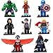 8pcs Super Heroes Avengers Captain America Hulk Thor Ironman Minifigure Building Blocks Brick Toy