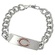 Silvertone Chicago Bears ID Bracelet
