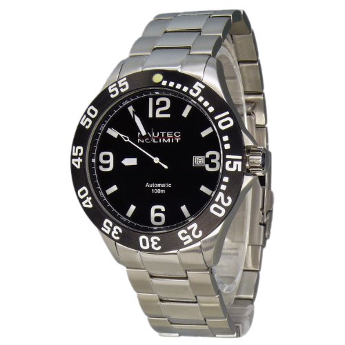 Nautec No Limit Herren-Armbanuhr Viperfish VF AT/STSTBKBK-WH Preisvergleich