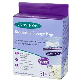 Lansinoh lait maternel Sacs de rangement (50 pack)