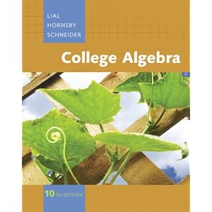 College Algebra, 10th Edition