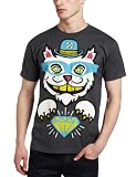 David & Goliath Men's Crime Pays Tee, Charcoal, Small