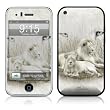 White Lion Design Protector Skin Decal Sticker for Apple 3G iPhone / iPhone 3GS 3G S