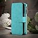 Galaxy Note 5 Case, Note 5 Case iNNEXT Note 5 Wallet Case Premium PU Leather Folio Book Style Multiple Card Slots Cash Pocket with Magnetic Closure Case Cover for Samsung Galaxy Note 5 (Green)