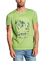Johnny Brasco Camiseta Manga Corta (Verde)