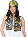 Dahlia Women's 100% Luxury Long Silk Scarf - Van Gogh 