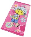 Fifi and The Flowertots Pink Beach Bath Towel OFFICIAL