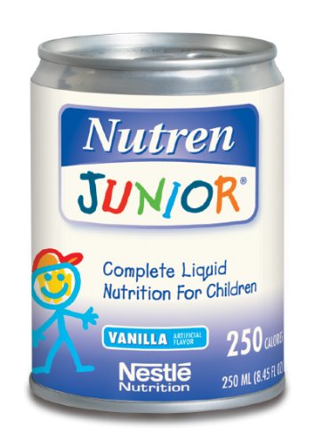 Nutren Junior Nutritional Supplement ( NUTREN JR, 250 ML CAN, VANILLA ) 24 Each / Case
