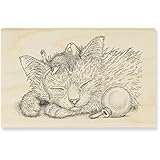 Stampendous Wood Stamp, Friendly Dreams