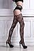Tenworld Womens Sexy Lingerie net Lace Garter Belt Thigh Stocking Pantyhose