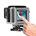 Rusee Open Side Skeleton Protective Housing Case with LCD Touch BacPac Backdoor For GoPro Hero 4, Hero 4 Black, Hero 3+