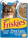 Friskies Cat Foods with Ocean Whitefish & Tuna in Sauce, 3-Ounce Pouches (Pack of 48)