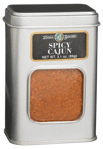 Dean Jacobs Spicy Cajun, 3.1-Ounce Tins (Pack of 6) by Gourmet Dipping Oils