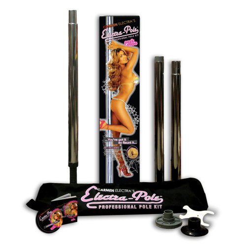 51CkbwyqsgL Peekaboo Carmen Electra Pro Home Pole Dance Kit
