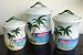 Kitchen & Housewares : Pink Flamingo Palm Tree Kitchen Canister Set of 3