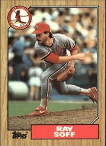 Ray Soff #671 - Cardinals - Topps 1987 Baseball Trading Card