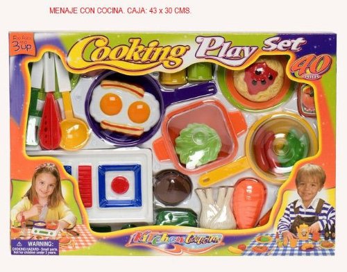 Imagen 1 de Cosas Internacional Juego Menaje - Plastico-C/Cocina 43X30C