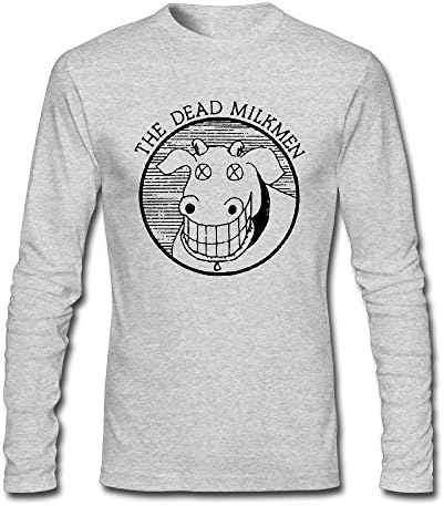 Cow Store569 Mens Long Sleeve Unique Cow Appreal Comfortable Organic Cotton