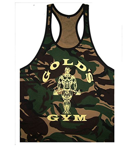 Eastabile Mens Camouflage Tank Top Vest Sport Training Undershirt