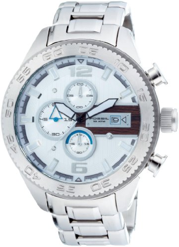 Fossil Herren-Armbanduhr Chronograph Edelstahl silber Sport CH2566 Preisvergleich
