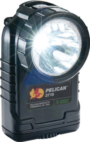  Pelican 3715 Right Angle 174 Lumens LED Flashlight, Black 3715-001-110 