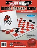 Jumbo Checker Rug Game - Georgia Bulldogs