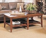 American View Rectangular Cocktail Table with Trays
