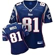 Reebok New England Patriots Randy Moss Women's Replica Jersey
