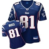 Reebok New England Patriots Randy Moss Women's Replica Jersey