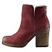 Lucky Brand Orsann Women Round Toe Leather Ankle Boot