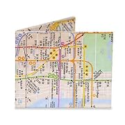 NYC New York City Subway Map Mighty Wallet - 3x4
