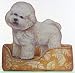Bichon Frise Door Stop - Wooden Decorative Pet Dog