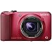 Sony DSC-HX10VR Cyber-shot Digitalkamera (18,2 Megapixel, 16-fach opt. Zoom, 7,5 cm (3 Zoll) Display, Schwenkpanorama, Full-HD) rot