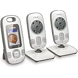 Vtech VM312-2 Safe & Sound Video Baby Monitor with Night Vision and Two Cameras