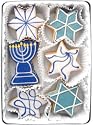 Beautiful Sweets Hanukkah Stars Organic Cookies, 16 Cookies