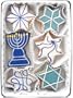 Beautiful Sweets Hanukkah Stars Organic Cookies, 4 Cookies