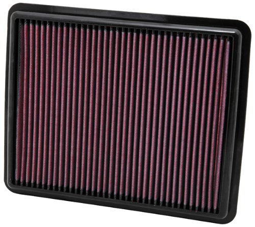 K&N 33-2448 High Performance Replacement Air Filter for 2010 Kia Sorento 2.4L L4 and 3.5L V6