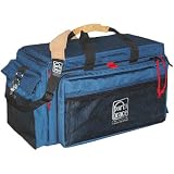 Porta Brace Blue DV Organizer Field Production Bag with Universal Cradle for Most Mini DV Cameras & Accessories