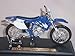 YAMAHA YZF-450F 450 F BLAU WEISS 1/18 MAISTO MODELLMOTORRAD MODELL MOTORRAD