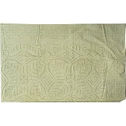 Cotton Bedspreads in Cut Work India Size Twin (bscov351)