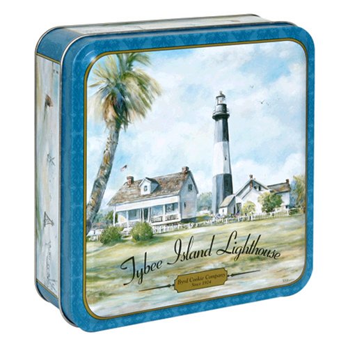 Byrd Cookie Company, Key Lime Tybee Lighthouse, 6-Ounce Tin (Pack of 3) by Byrd Cookie Company