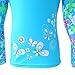 Kanu Surf Boy's Platinum Long Sleeve Rashguard, White, X-Small (6)