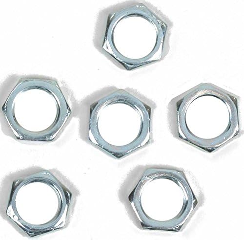 Nuts Hex 1/8 Ip Steel Pack/6