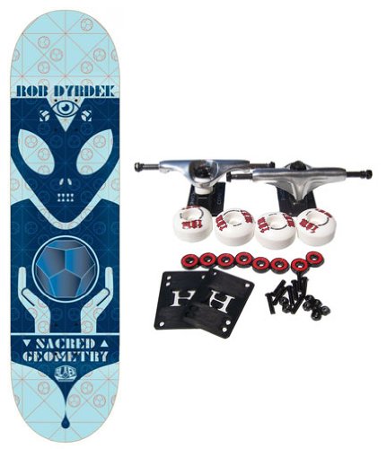 ALIEN WORKSHOP Pro Complete Skateboard ROB DYRDEK SACRED GEO 7.875