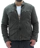 Marc Moto By Andrew Marc Mens Racer Bomber Jacket Coat Distressed