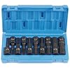 Grey Pneumatic Corp 1398H 1/2'' Drive Fractional Hex Driver Set - 10 Piece