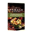 Sahale Snacks Pomegranate Pistachios with Almonds, Cherries, Black Pepper, 4-Ounce (Pack of 6)