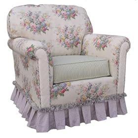 Angel Song Full Bloom Continental Adult Rocker Glider Chair - Down Filled by Angel Song